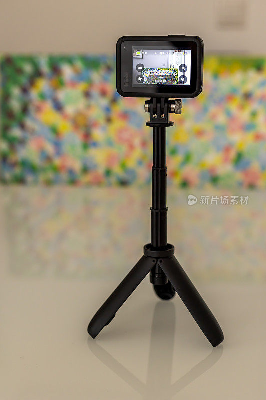 全新的GoPro Hero 10动作相机发布后不久。